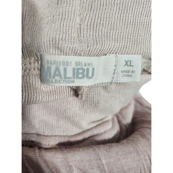 Barefoot Dreams Malibu Drawstring Lightweight Jogger XL‎ Pants Pink - Picture 8 of 9